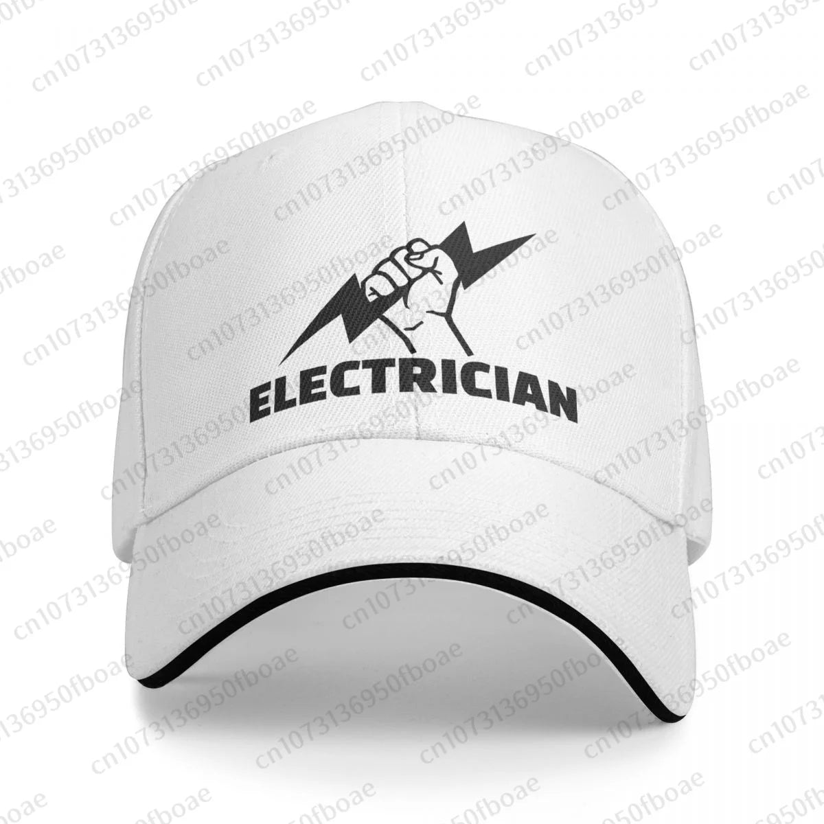 Electrician Baseball Caps Hip Hop Sandwich Cap Men Women Adjustable Outdoor Sport Hats