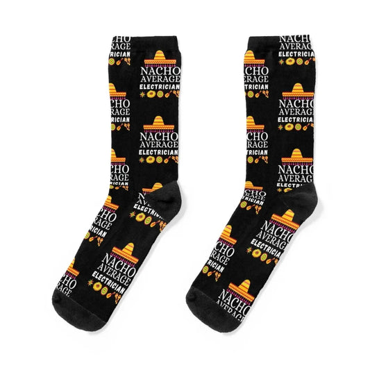 nacho average electrician Socks christmas gift new in's tennis Socks Men Women's